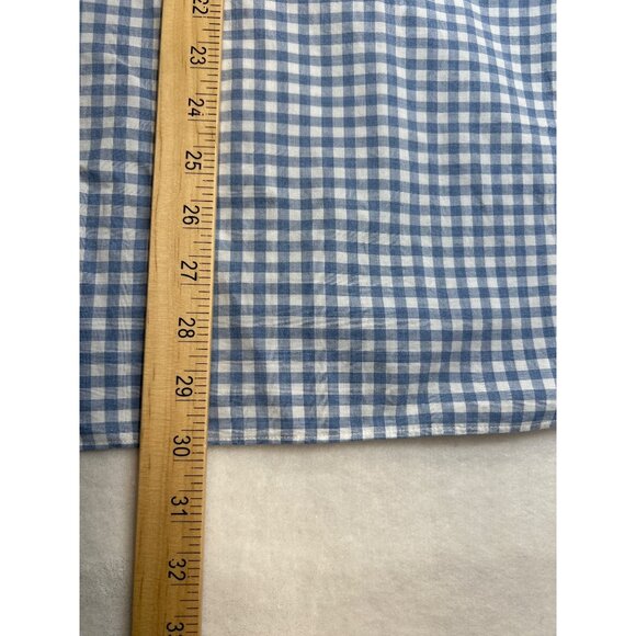 Bonobos Shirt Mens Large Blue White‎ Gingham Checkered Slim Fit Button-Down - Picture 7 of 7